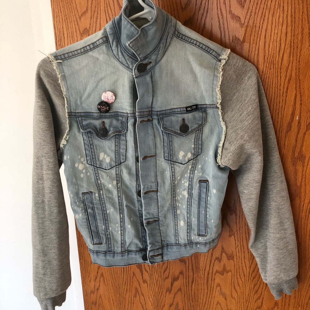 Kill City Denim and Sleeve Jacket